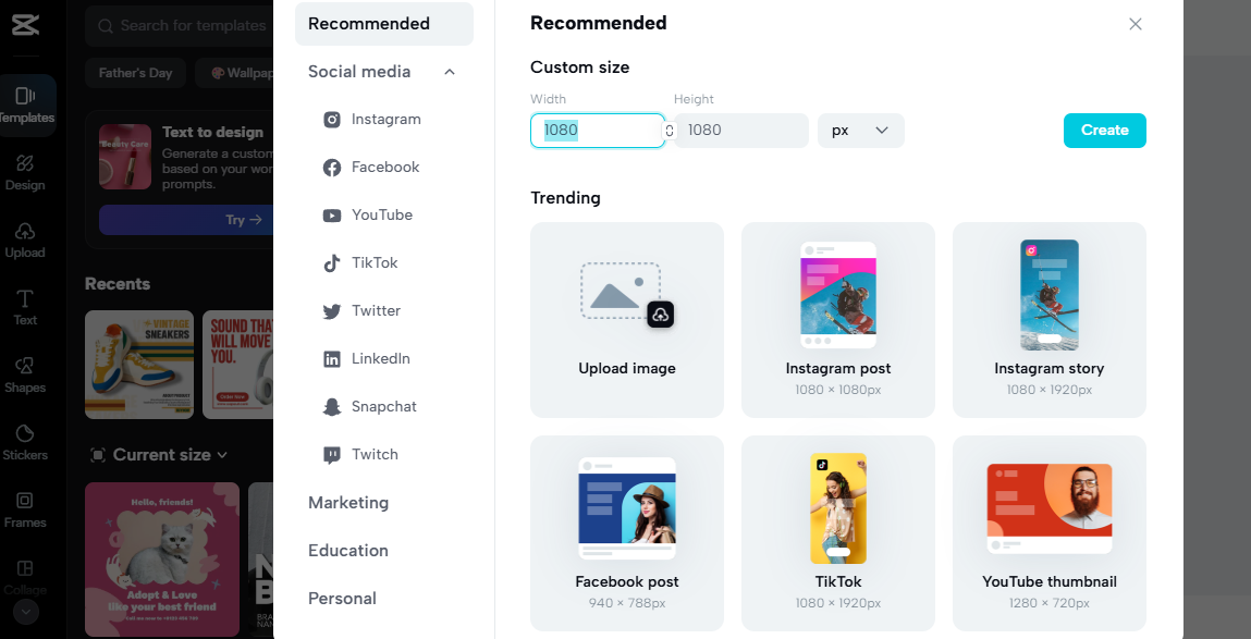 Social media templates—great for Etsy business tips on cross-platform content adaptation for Instagram, TikTok and Facebook.